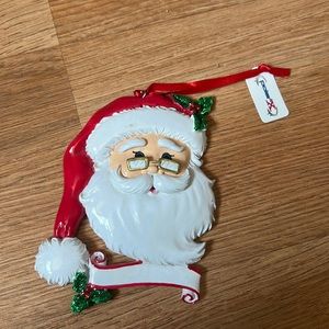 Santa ornament